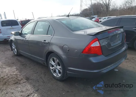 2012 Ford Fusion Se from USA, damaged, VIN 3FAHP0HA9CR129408